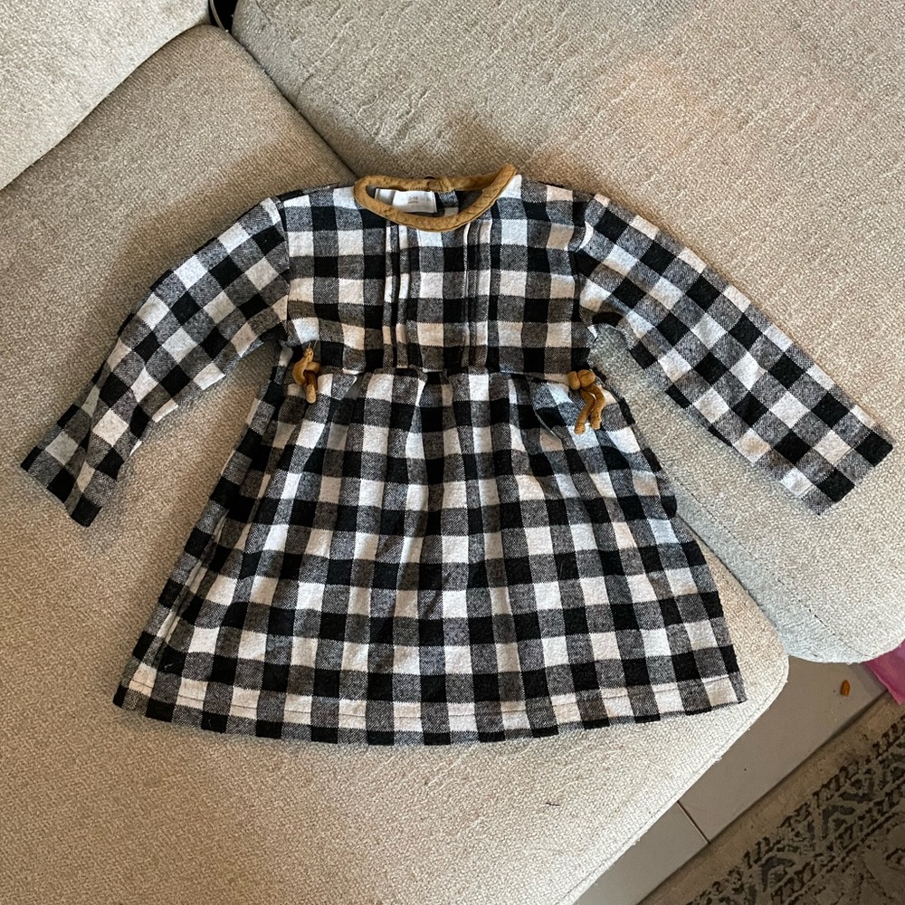 EUC plaid Zara dress